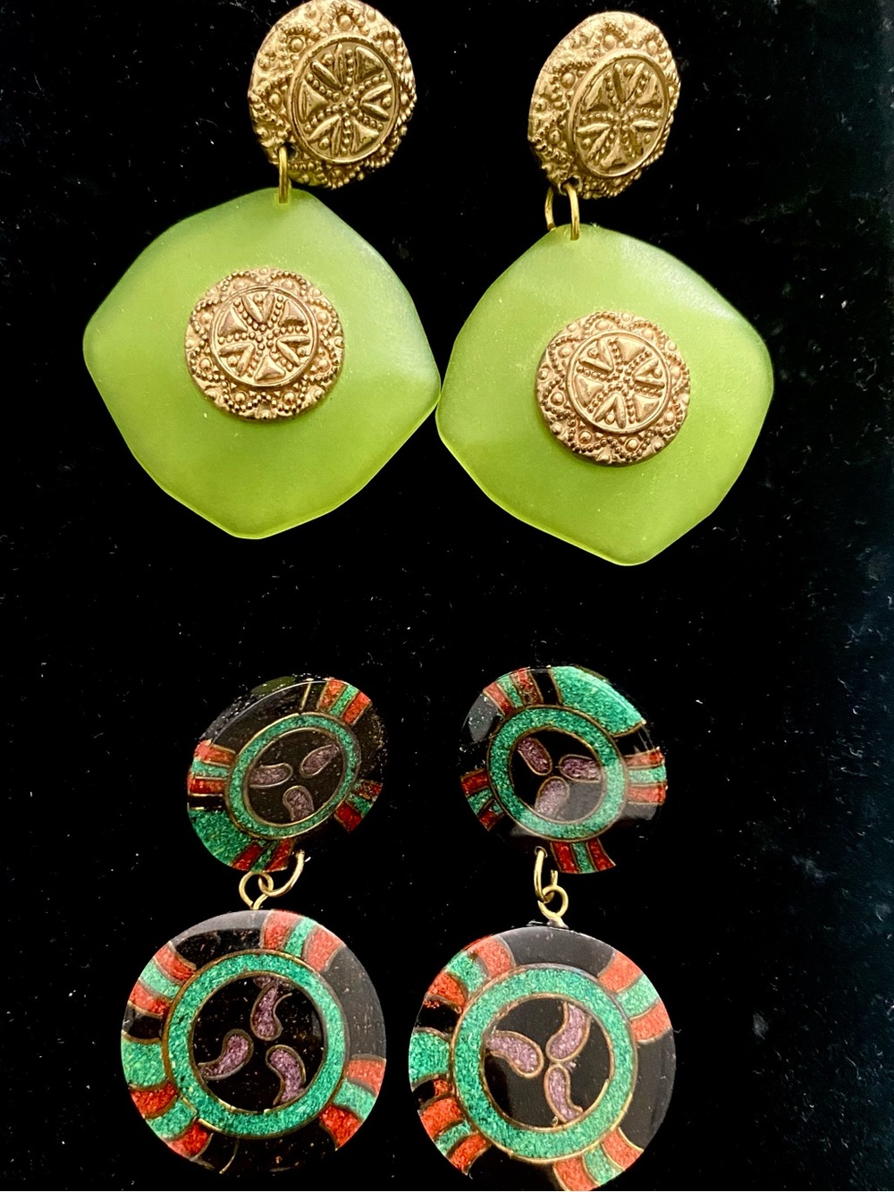 Vintage Earrings 2 for 1